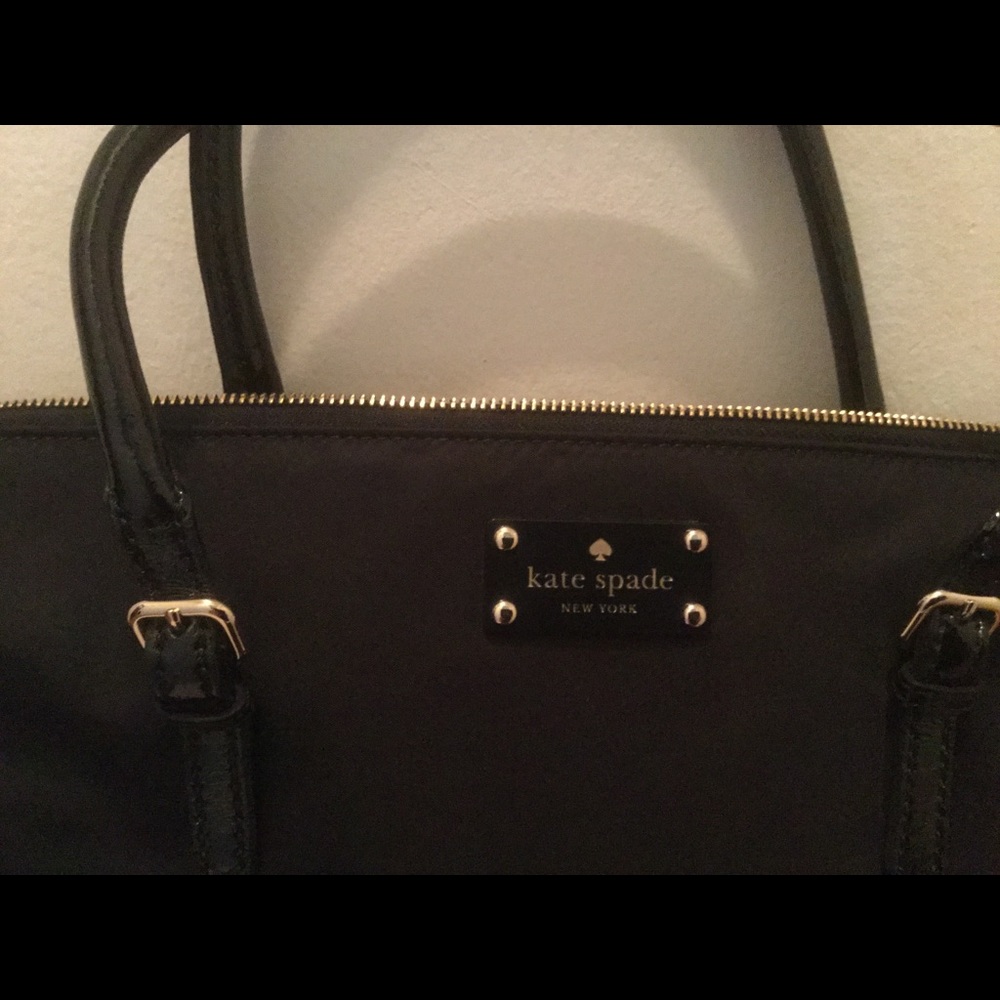 KATE SPADE BLACK LAPTOP BAG WITH SHOULDER STRAP - Picture 2 of 6